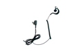 PIN29M5  Micro-auricular orejera, cable rizado negro PTT, para walkies MOTOROLA