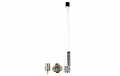 SMART25VPL VHF nautique Marina Antenne 156-162 Mhz. Taille réduite 25 cm. Connecteur PL