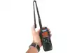 Antena tactical ACMR401 PRESIDENT. De formato tipo antena táctica militar, es compatible con walkies de CB 27 Mhz con conector tipo TNC: PRESIDENT RANDY II, RANDY III, K-PO PANTHER, LAFAYETTE URANO, etc... Su longitud es de 47 centimetros, lo que le confi