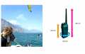 AQ248 AQUAPAC Waterproof case for large size walkie talkie and satellite phones