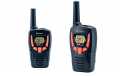 COBRA AM-645 Pareja de walkies PMR uso libre color negro alcance 8 km., Alcance de hasta 8 kilómetros: