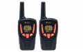 COBRA AM-645 Pareja de walkies PMR uso libre color negro alcance 8 km., Alcance de hasta 8 kilómetros: