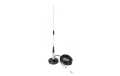 Mirmidon AM-506 Antena Bibanda base iman 9 cm VHF/UHF longitud 67 cm