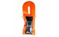 Caso AQ242 Extra Strong VHF PRO Laranja, fecho duplo . Pontos de ancoragem para prender um arnês ou alça de ombro.