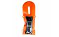 AQ242 Extra Strong VHF PRO Case Orange, double ziplock . Anchor points to attach a harness or shoulder strap.