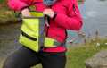 AQUAPAC821 Sac banane étanche super renforcé 3 litres vert fluo
