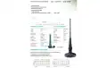 BANTEN-13188 Antena militar WIFI para vehiculo frecuencia 2000- 2700 Mhz. Longitud 50 cm.