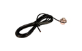 BC-45 GRAUTA Base rosca PL + Cable RG-58 4,5 metros sin conector  PL