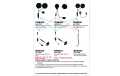 BHS-303 is an adapter cable designed for intercom jack