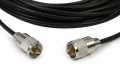 BIDATONG 637 Patch cord 10mt RG58 male PL connector two ends