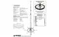 SIRIO BLIZZARD 2700 Base antenna CB 27 Mhz Length 6.7 Mts