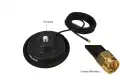 MIRMIDON BM-150 -SMA Base magnética de 15 cm. Conector SMA macho
