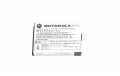 PMNN4578A BT110 Bateria ORIGINAL Motorola Litio 2500 mAh