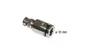 Connecteur BNC mâle pour câble de 10,3 mm.