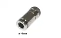 Conector N Macho para cable 10,3 mm. 