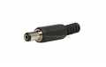 Jack power connector CON1028 9 mm long. x 5.5 mm x 2.1 mm inside