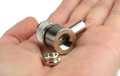 Conector PL macho angular CON1492 para cabo RG-58