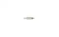 CON2073168 Conector RCA macho. Cubierta de plástico color BLANCO