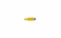 CON2073170 Conector RCA hembra aéreo. Cubierta de plástico color AMARILLO