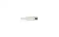 CON2073172 Conector RCA hembra aéreo. Cubierta de plástico color BLANCO