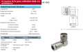 CON4262 N Connecteur mâle coudé à 90 degrés pour le soudage LMR400 PTFE