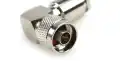 CON4262 N Macho conector angular de 90 graus para soldar LMR400 PTFE