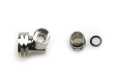 CON4274 DIN 7/16 Male Connector 90 Degrees 1/2 Flexible Corrugated Cable