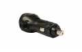 CONMECH3060 Conector de mechero acodado con fusible + led con interruptor