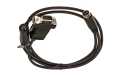 YAESU CT-163 Mini DIN6 + DSUB9 data cable, for FTM-100, FTM-200, FTM-300, FTM-400DE, FTM-400XDE, FTM-6000. The YAESU CT-163 is a data cable consisting of a Mini DIN6 connector on one end and a DSUB9 connector on the other end. This cable is used to connec