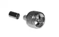M&P MESSI & PAOLONI Connector PL-259 Male crimp 7.3 mm. ULTRAFLEX 7