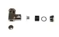 Conector PL Macho acodado 90º para cable 10,3 mm