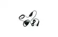 KENWOOD EMC-7 Micro-auricular de presilla con auricular orejera con micrófono valido para TH-F7E, TH-K2E, TH-K2ET, TH-K4E, UBZ-LJ8 BE, TH-D72, TK3301.