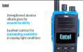 ENTEL DT-985 Walkie talkie  ATEX UHF 400-470 Mhz IP-68  sumergibles