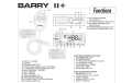 President BARRY II Plus 12 - 24 v. Emisora CB 27 Mhz 40 canales AM/FM