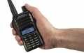 Tamanho do walkie-talkie Yaesu ft65