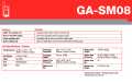 Microchador COBRA GA-SM08 com sistema PTT