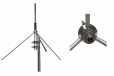 TAGRA GP144 1/4 Frequency 136-174Mhz, Power 500W, Gain 2.15dBi, Connector type PL. It includes 2 clamps to attach to a mast, to hold the antenna it will be necessary a mast or tube in vertical from 35 to 45 maximum millimeter in diameter.