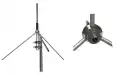 TAGRA GP144 1/4 Frecuencia 136-174Mhz, Potencia 500W, Ganancia 2,15dBi, Conector tipo PL. Incluye 2 abrazaderas para sujetar a un mastil, para sujetar la antena sera necesario un mastil o tubo en vertical de 35 a 45 maximo milimetro de diametro.
