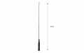 HAMKING HKKH500SJ Antena walkie 144/430 Mhz longitud 44 cm conector SMA Hembra