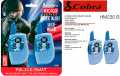 COBRA HM-230-BLUE Paire de walkies bleus PMR de 3 km