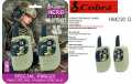 COBRA HM-230-GREEN Pair of walkies free use green color 3km reach