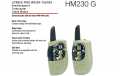 COBRA HM-230-GREEN Pareja de walkies uso libre color verde alcance 3km