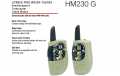 COBRA HM-230-GREEN Pair of walkies free use green color 3km reach