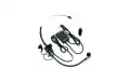 HMC-3. Micro-auricular original KENWOOD tipo diadema con VOX-PTT valido para TH-F7E, TH-K2E, TH-K2ET, TH-K4E, UBZ-LJ8 BE, TH-D72, TK3301.