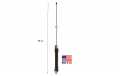 PROCOMM JBC-1300 Antena rosca 3/8 vehiculo radiante CB27 Longitud 95cm