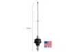 PROCOMM IMP-4000 CB 27 Mhz mobile antenna radiant for 3/8 bases Antenna length 110 cm. Originally made in the USA --- IMP4000 is a 1/2 wave antenna, tunable 27 MHz and therefore valid for the 11 meter CB band.