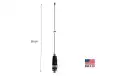PROCOMM JBC-2400 Antenna 3/8 thread for radiant vehicle CB27 Length 60cm