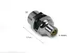 Adaptador PROCOMM JBC-930 para antenas com rosca 3/8 para PL Fêmea SO239