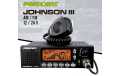 PRESIDENT JOHNSON-III 12 y 24 v CB 27 Mhz 40 canales con soporte DIN  / ISO