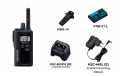 KENWOOD Walkie Talkie TK-3601D Free Use PMR-446 Fully compatible with any free-use walkie.